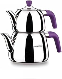 طقم إبريق شاي 2 قطعة- 3 لتر