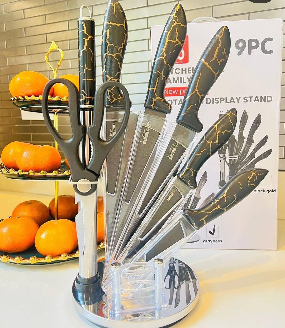 Messer-Set 9 Pcs - الصورة 3