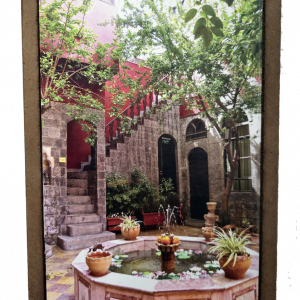 لوحة بيت شامي قديم